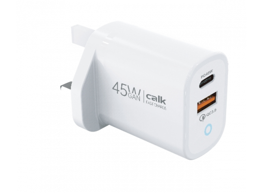 Calk LED GaN PD+QC 45W