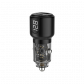 Calk Dual-Port 75W (1C +1A) Car Charger (with Voltage Display)